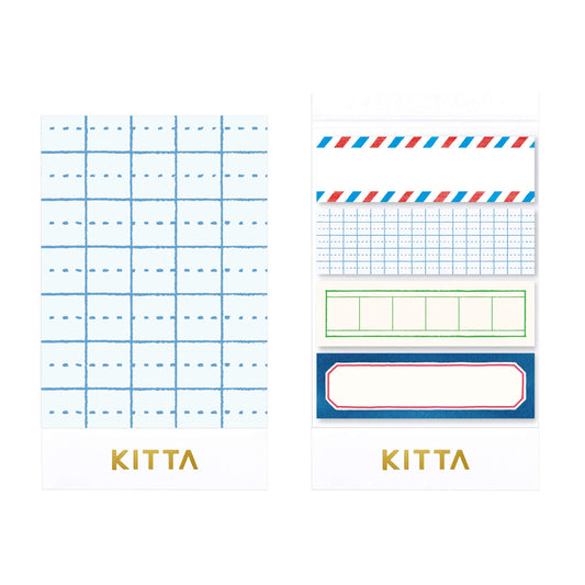 King Jim HITOTOKI KITTA Basic Washi Tape Reprinted - Frame - Kitta