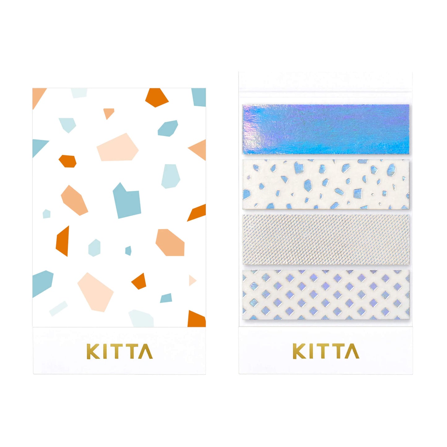 King Jim HITOTOKI KITTA Basic Washi Tape Reprinted - Kakera (Foil) - Kitta
