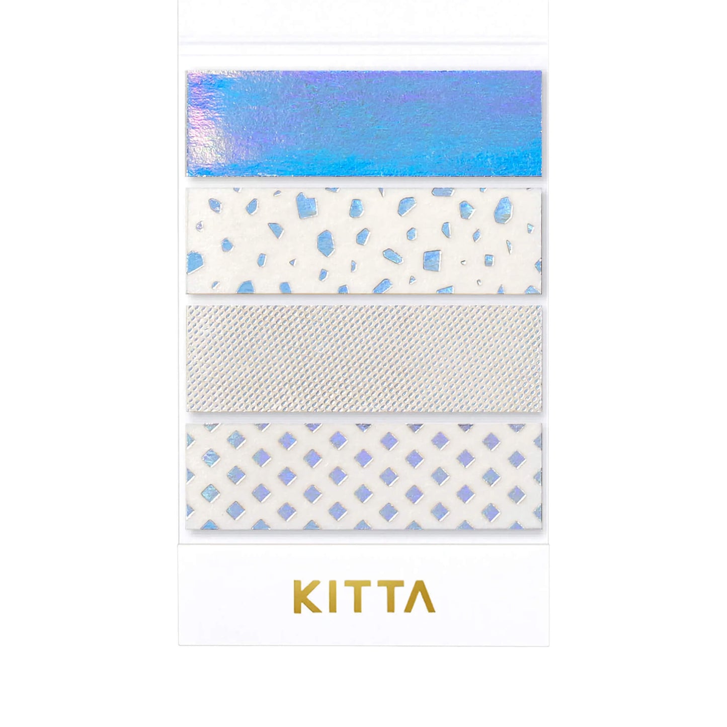 King Jim HITOTOKI KITTA Basic Washi Tape Reprinted - Kakera (Foil) - Kitta