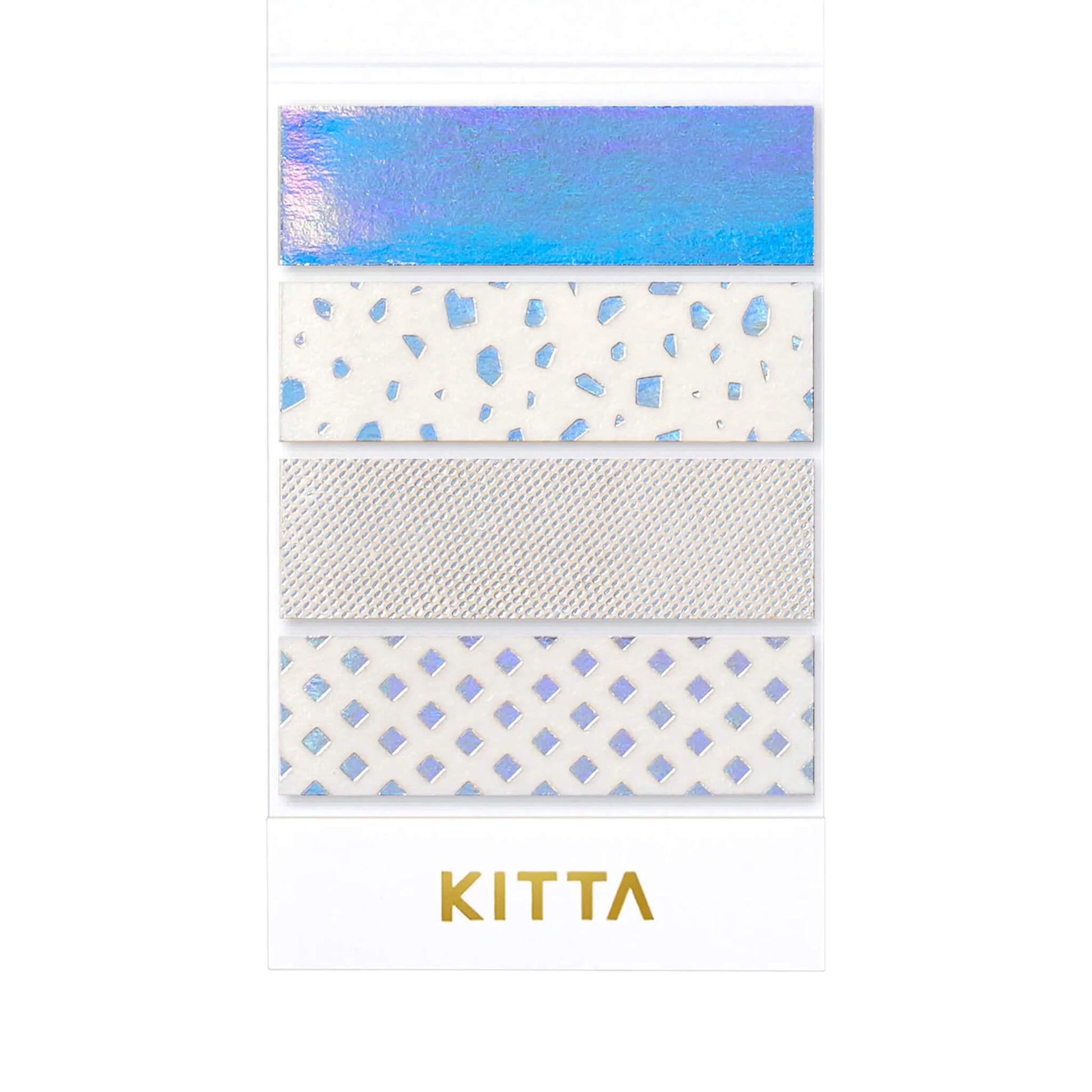 King Jim HITOTOKI KITTA Basic Washi Tape Reprinted - Kakera (Foil) - Kitta