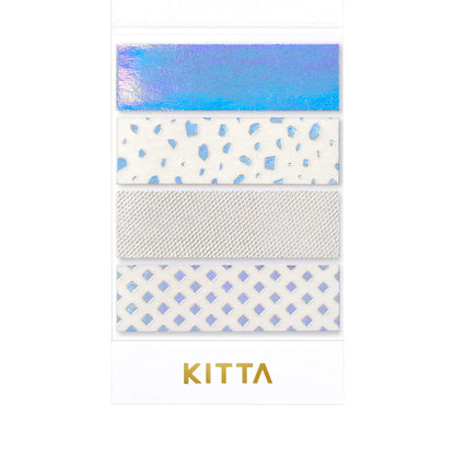 King Jim HITOTOKI KITTA Basic Washi Tape Reprinted - Kakera (Foil) - Kitta