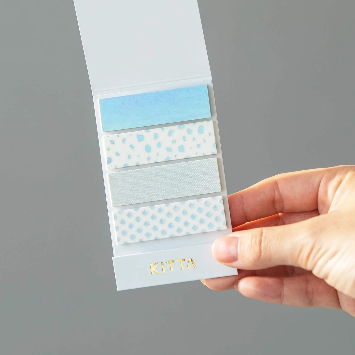 King Jim HITOTOKI KITTA Basic Washi Tape Reprinted - Kakera (Foil) - Kitta