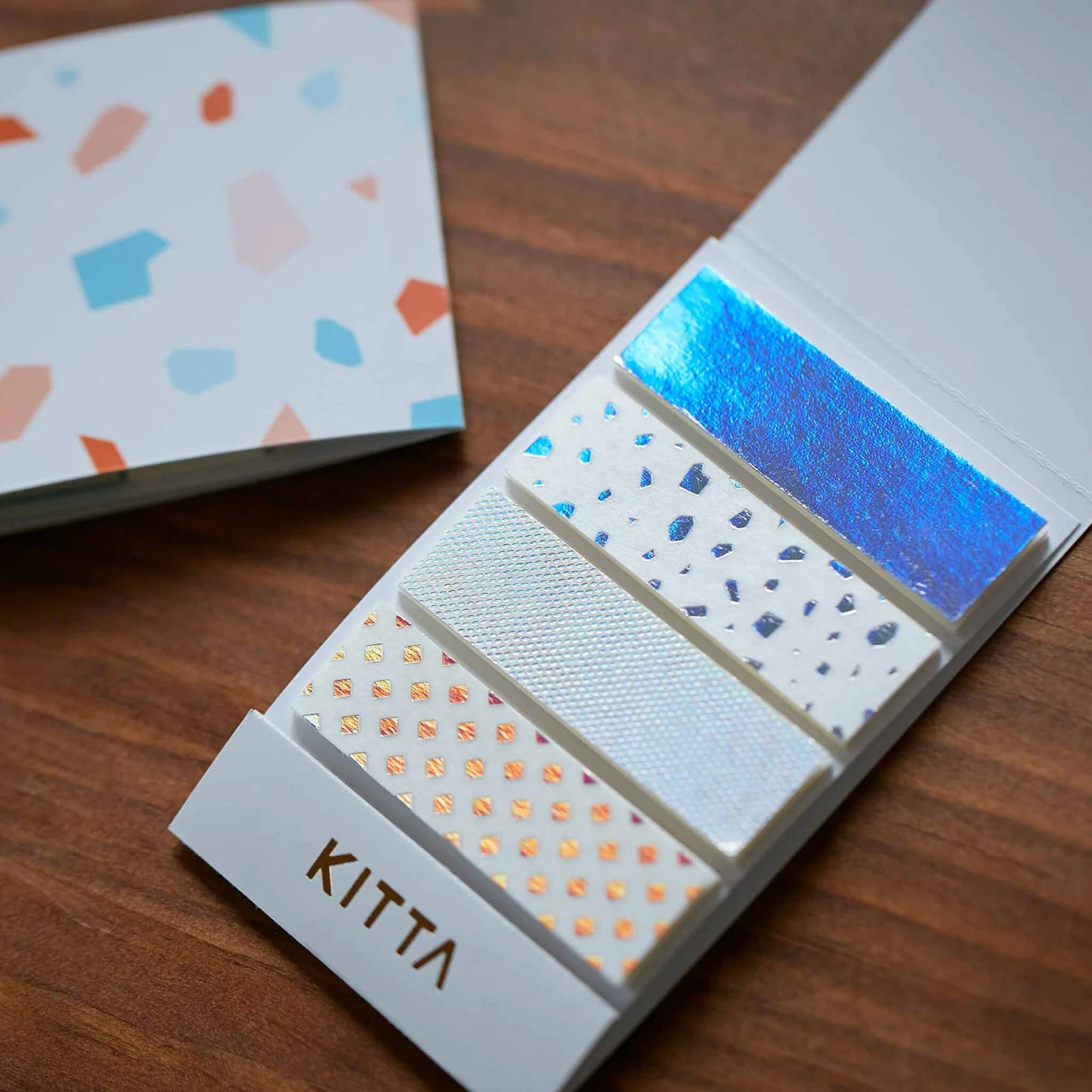King Jim HITOTOKI KITTA Basic Washi Tape Reprinted - Kakera (Foil) - Kitta