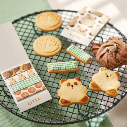 King Jim HITOTOKI KITTA Basic Washi Tape - Snack Time - Kitta