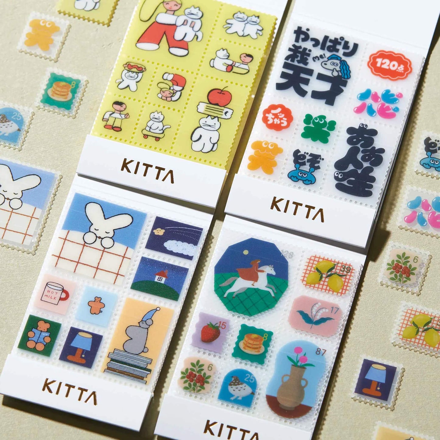 King Jim HITOTOKI KITTA Clear Sticker - Good Mood - Kitta