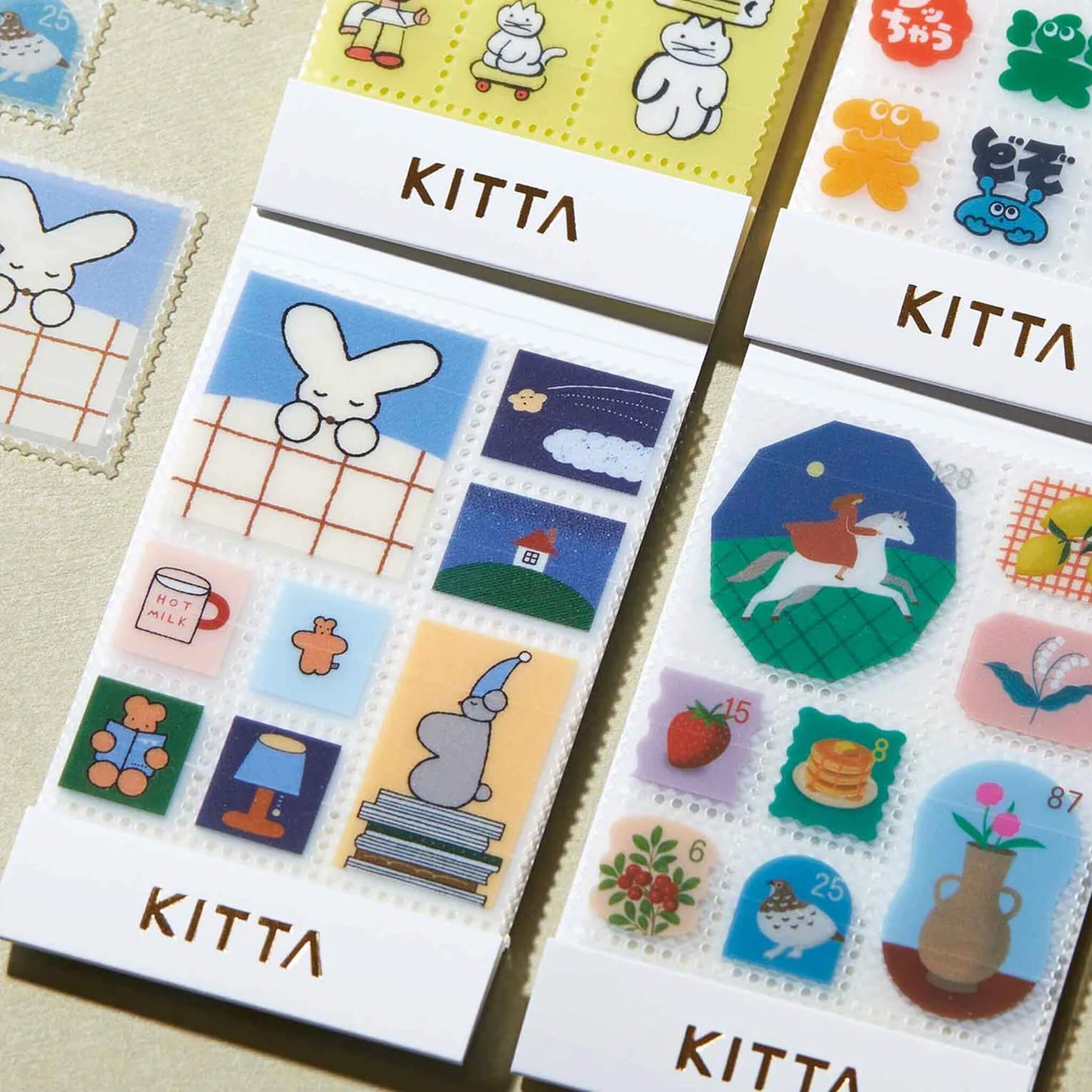 King Jim HITOTOKI KITTA Clear Sticker - Good Night - Kitta