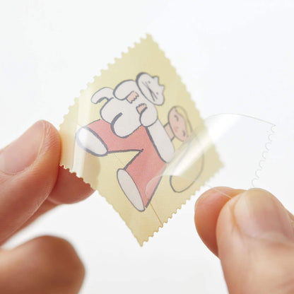 King Jim HITOTOKI KITTA Clear Sticker - With Cats - Kitta