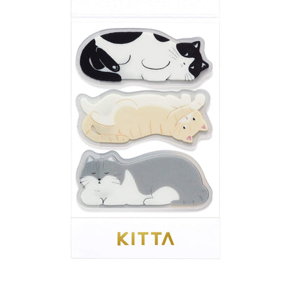 King Jim HITOTOKI KITTA Clear Tape - Cat - Kitta