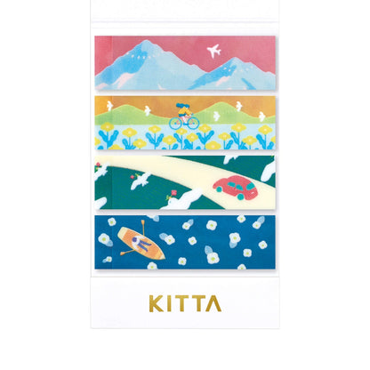 King Jim HITOTOKI KITTA Clear Tape - Scenery - Kitta