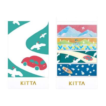 King Jim HITOTOKI KITTA Clear Tape - Scenery - Kitta