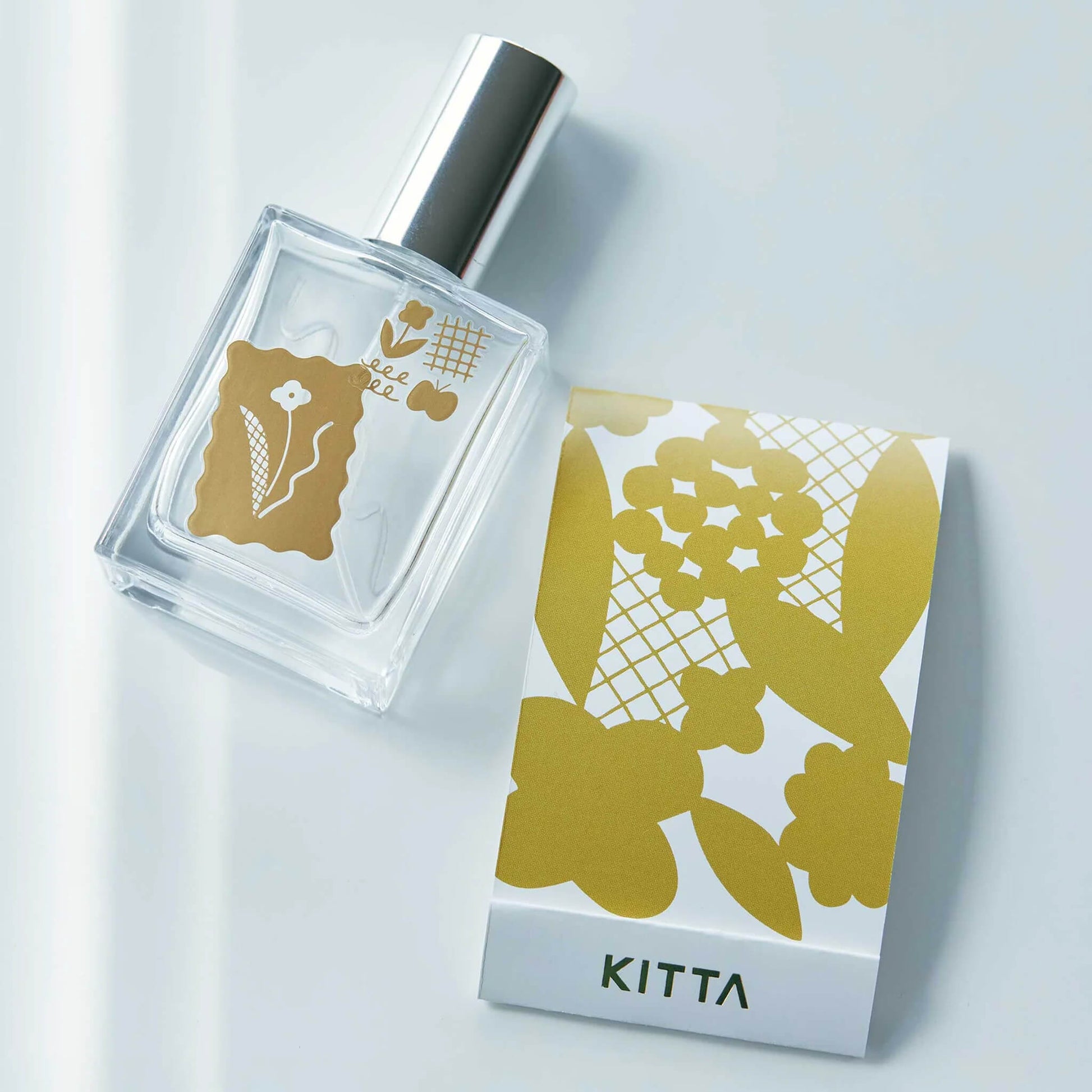 King Jim HITOTOKI KITTA Flake Transfer Sticker - Hanauta - Kitta