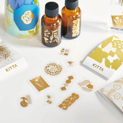 King Jim HITOTOKI KITTA Flake Transfer Sticker - Kagayaki - Kitta