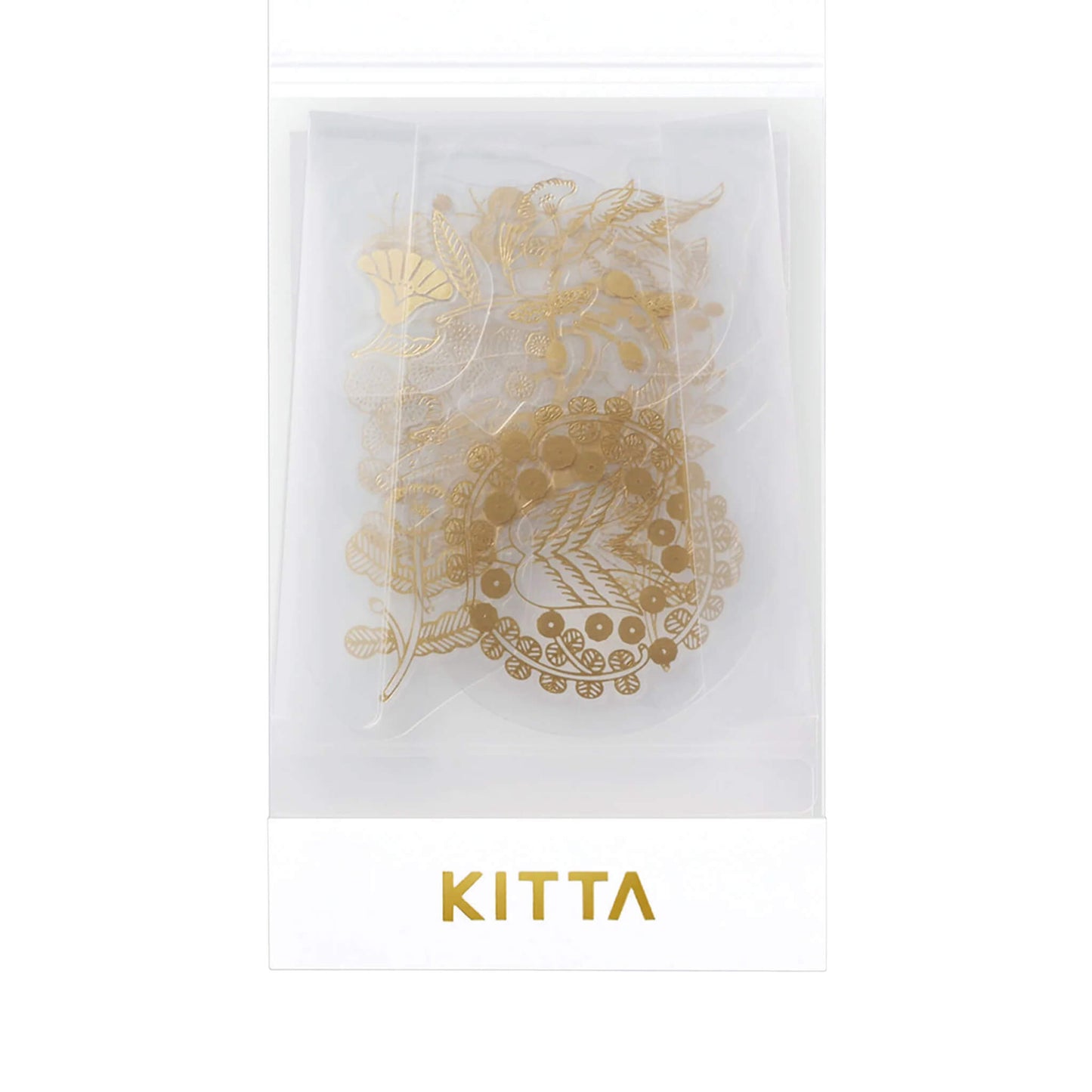 King Jim HITOTOKI KITTA Flake Transfer Sticker - Kagayaki - Kitta