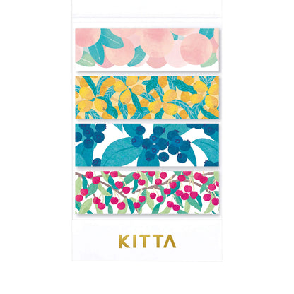 King Jim HITOTOKI KITTA Limited Washi Tape - Fruits - Kitta