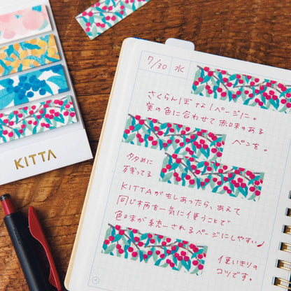 King Jim HITOTOKI KITTA Limited Washi Tape - Fruits - Kitta