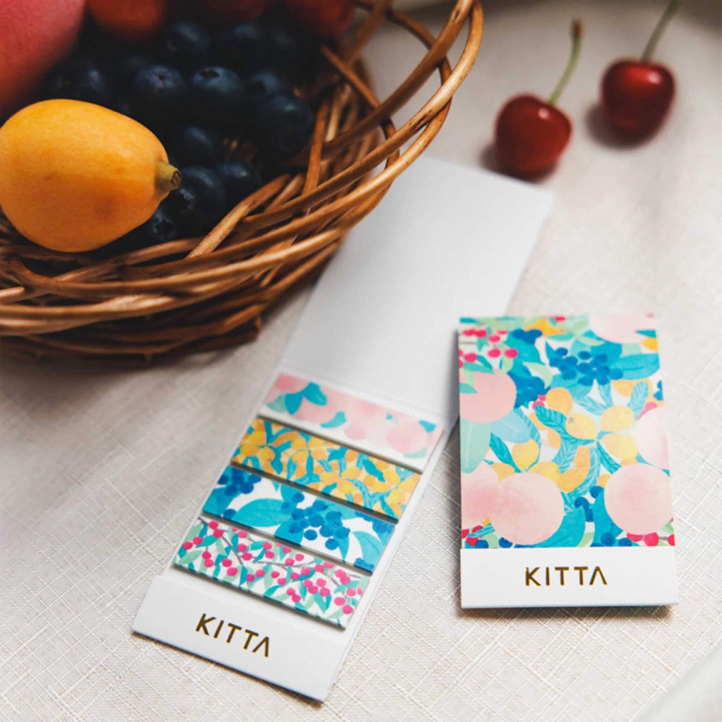 King Jim HITOTOKI KITTA Limited Washi Tape - Fruits - Kitta