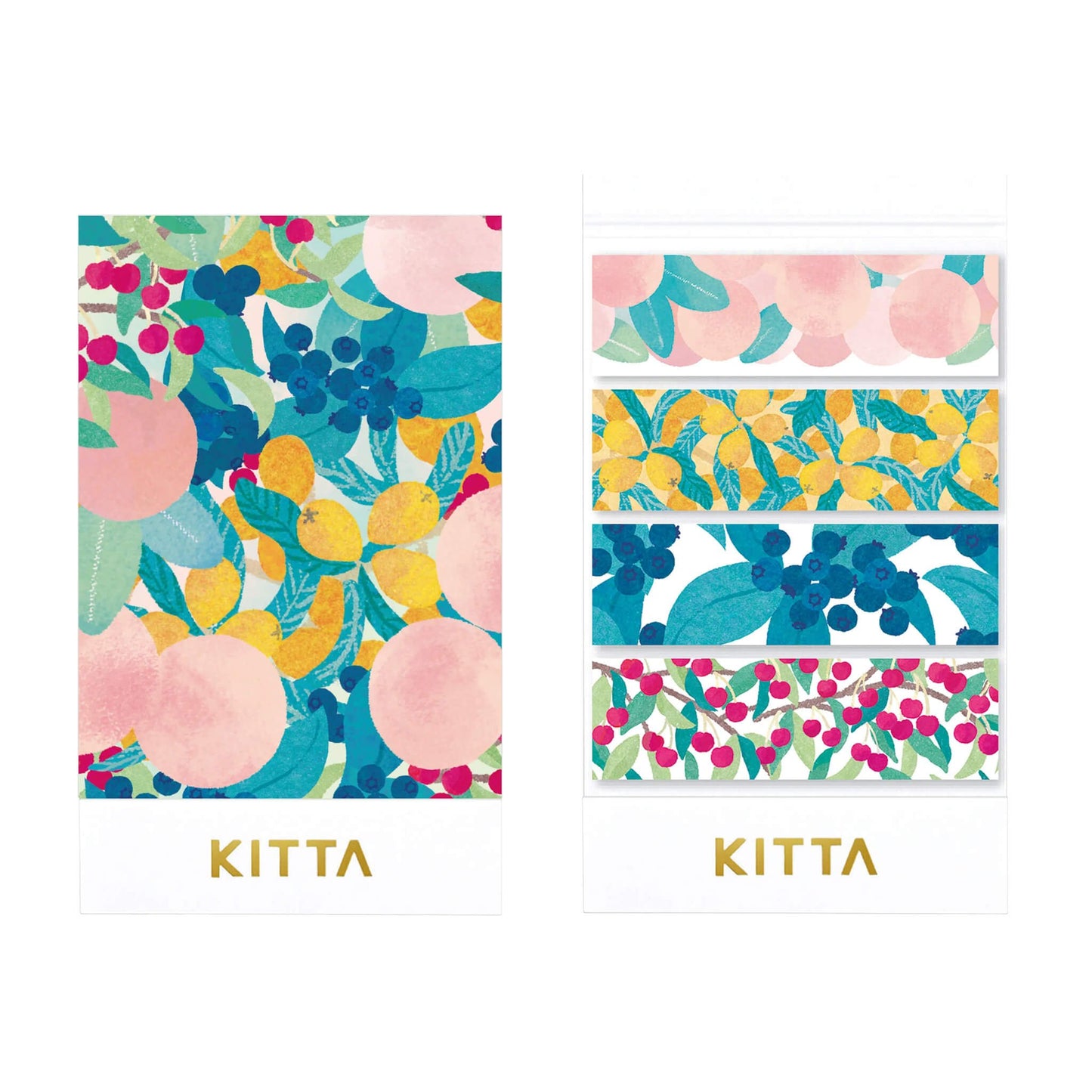 King Jim HITOTOKI KITTA Limited Washi Tape - Fruits - Kitta