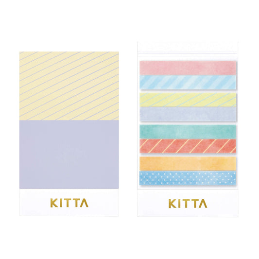 King Jim HITOTOKI KITTA Slim Washi Tape - Mix 2 - Kitta