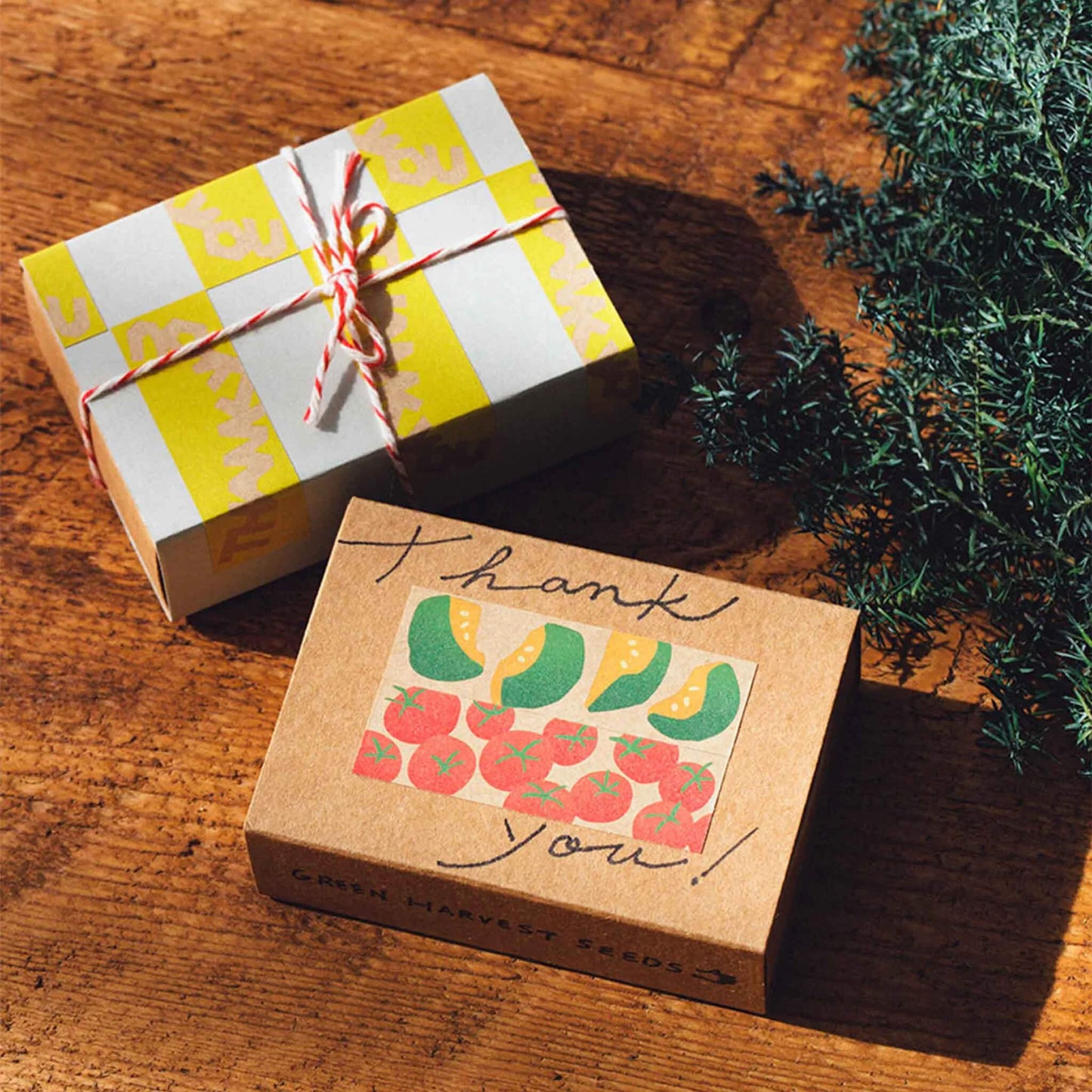 King Jim HITOTOKI KITTA Special Kraft Washi Tape - Vegetables - Kitta