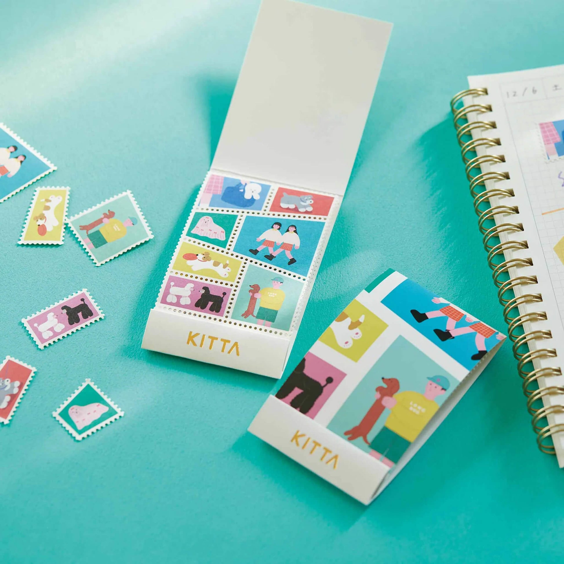 King Jim HITOTOKI KITTA Special Sticker - Doggy - Kitta