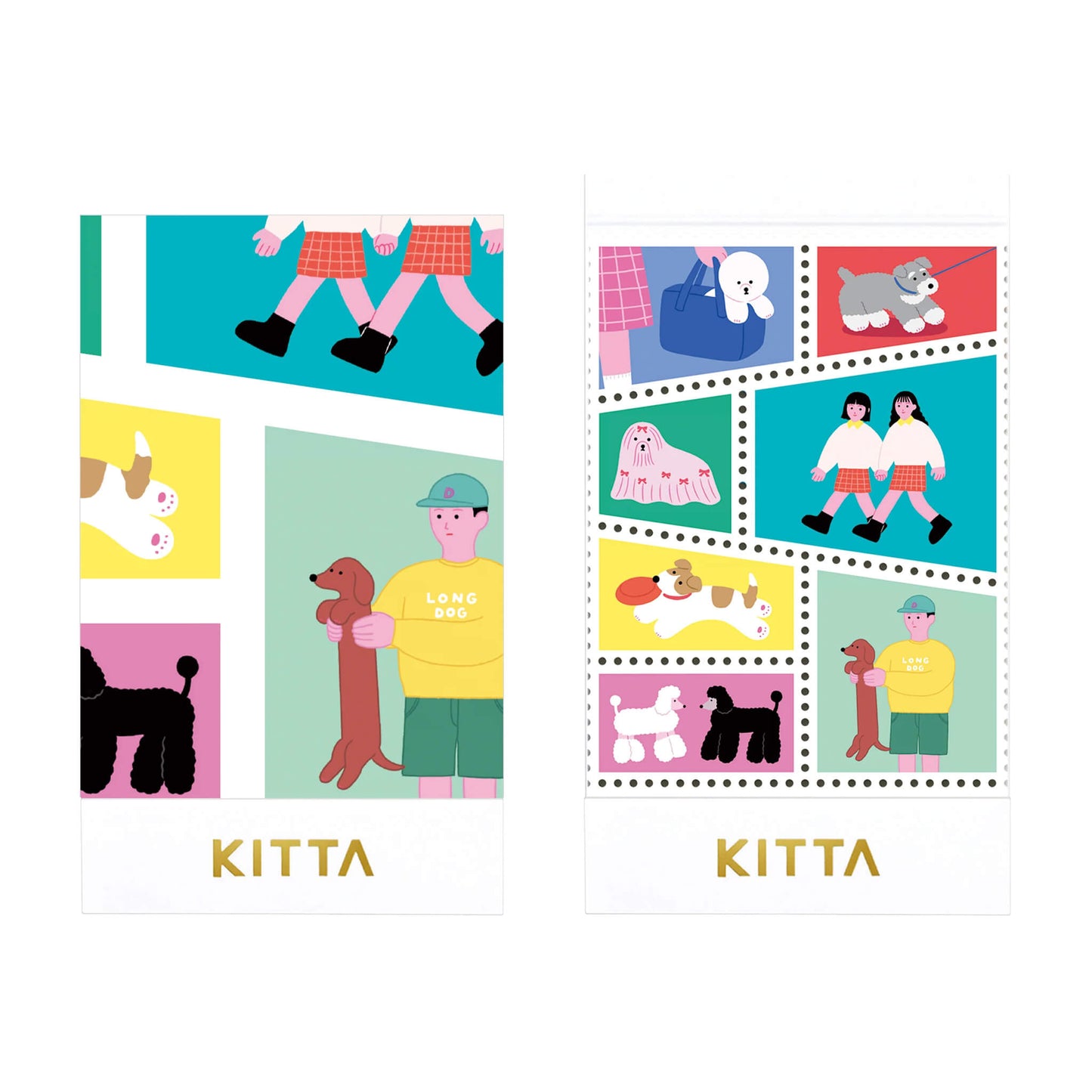 King Jim HITOTOKI KITTA Special Sticker - Doggy - Kitta