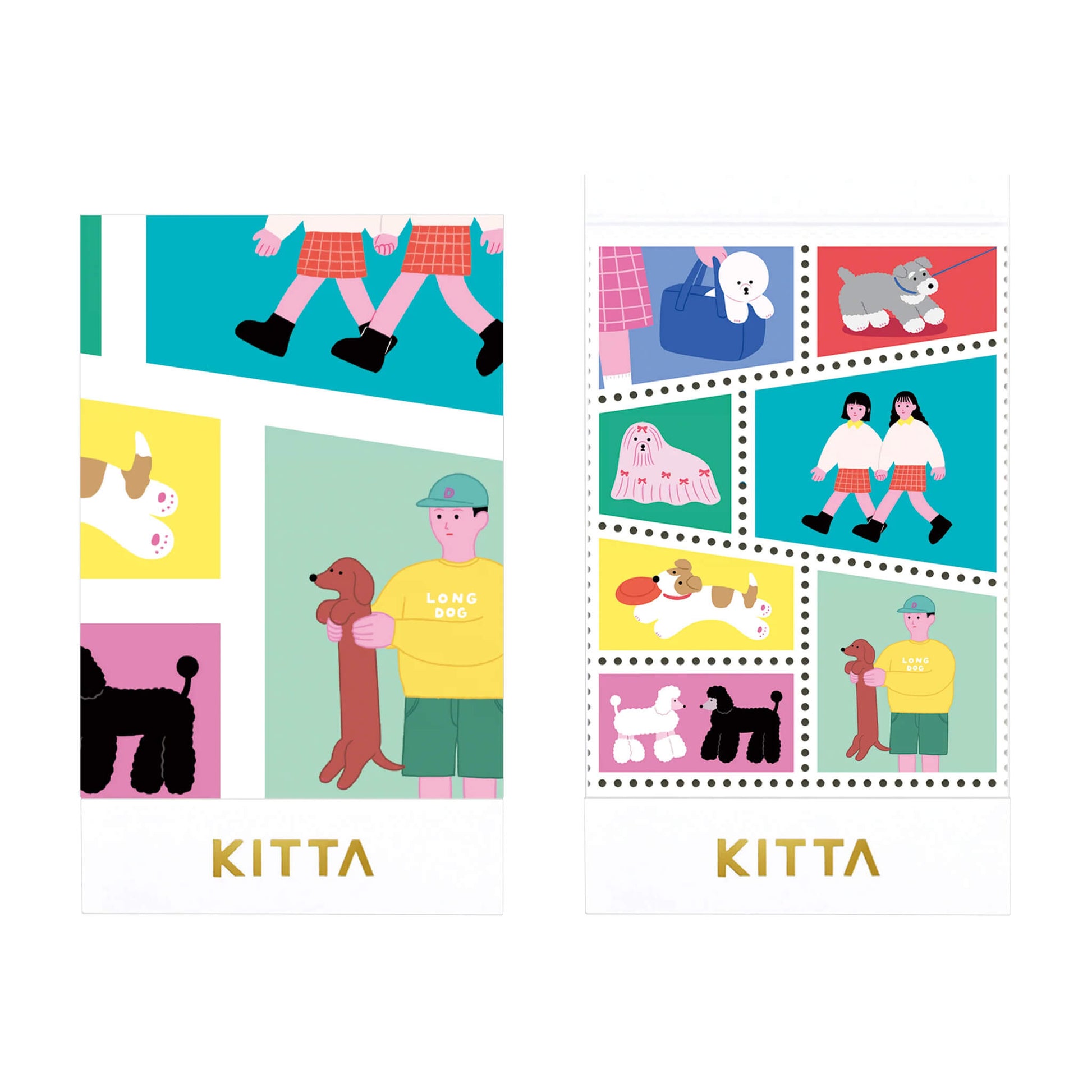 King Jim HITOTOKI KITTA Special Sticker - Doggy - Kitta