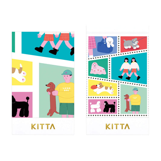 King Jim HITOTOKI KITTA Special Sticker - Doggy - Kitta