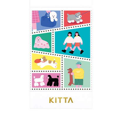 King Jim HITOTOKI KITTA Special Sticker - Doggy - Kitta