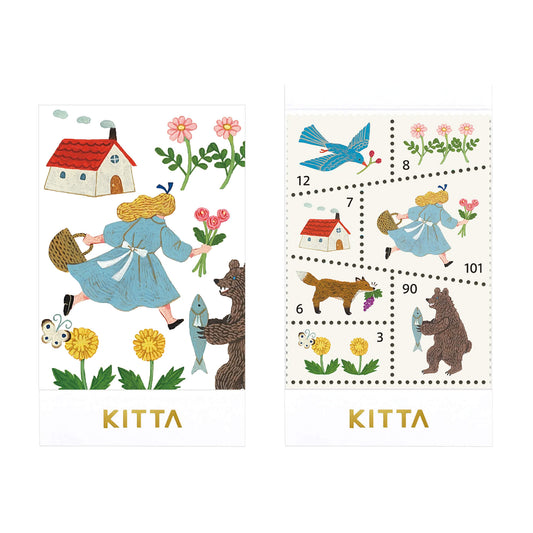 King Jim HITOTOKI KITTA Special Sticker - Forest Morning - Kitta