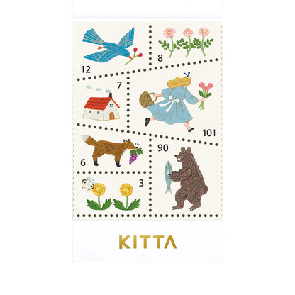 King Jim HITOTOKI KITTA Special Sticker - Forest Morning - Kitta
