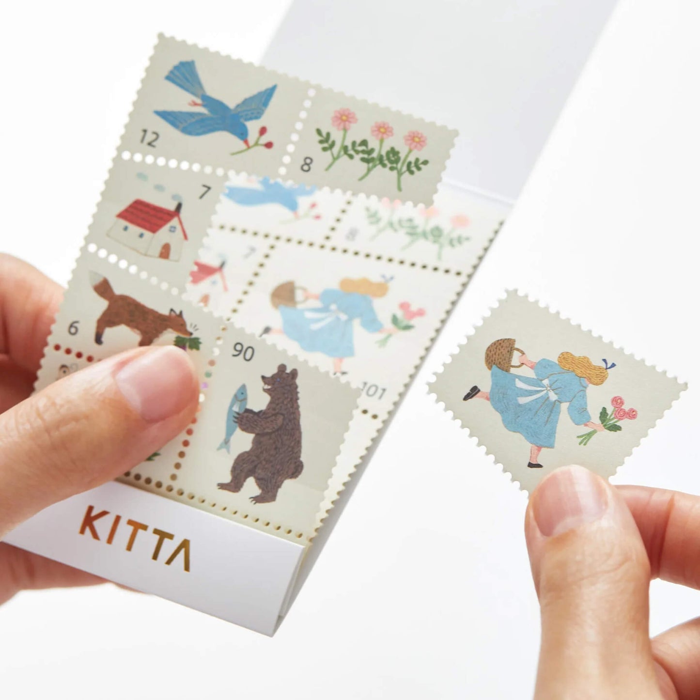 King Jim HITOTOKI KITTA Special Sticker - Forest Morning - Kitta