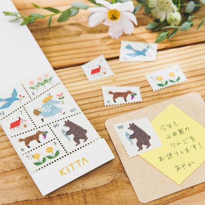 King Jim HITOTOKI KITTA Special Sticker - Forest Morning - Kitta