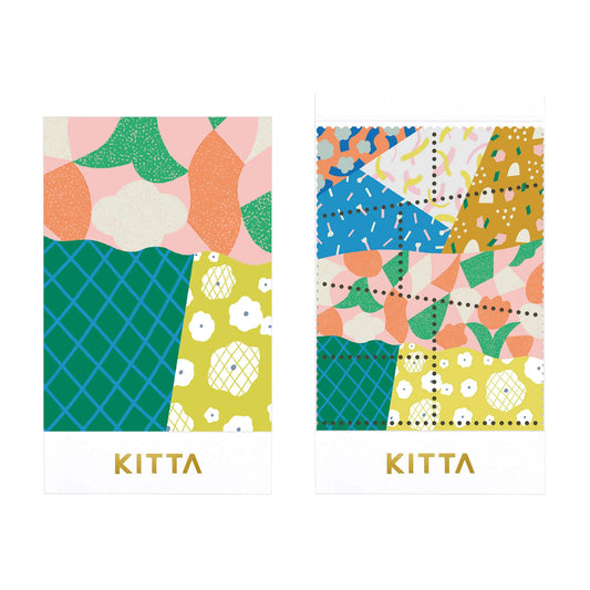 King Jim HITOTOKI KITTA Special Sticker - Patchwork - Kitta