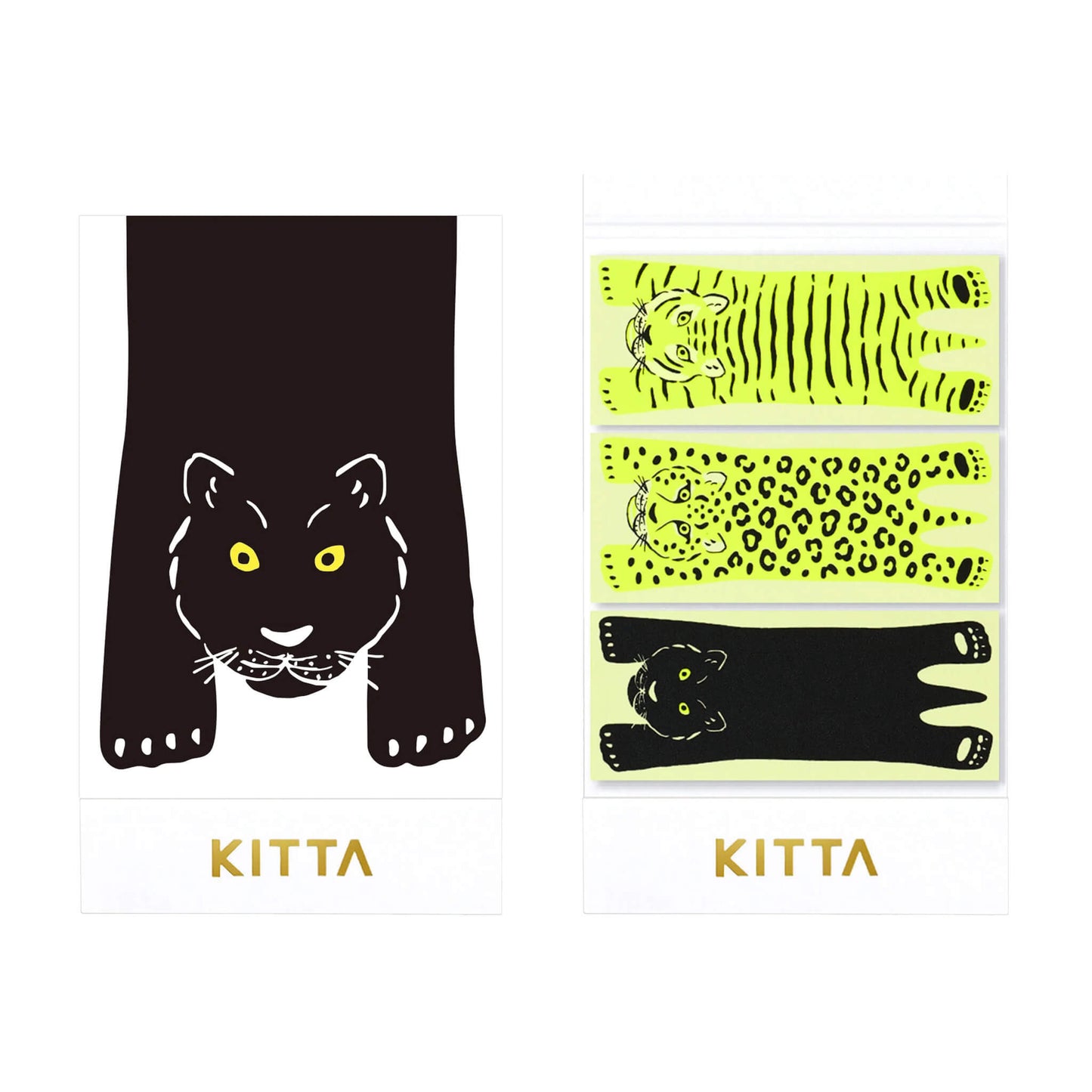 King Jim HITOTOKI KITTA Special Washi Tape - Cat Family - Kitta