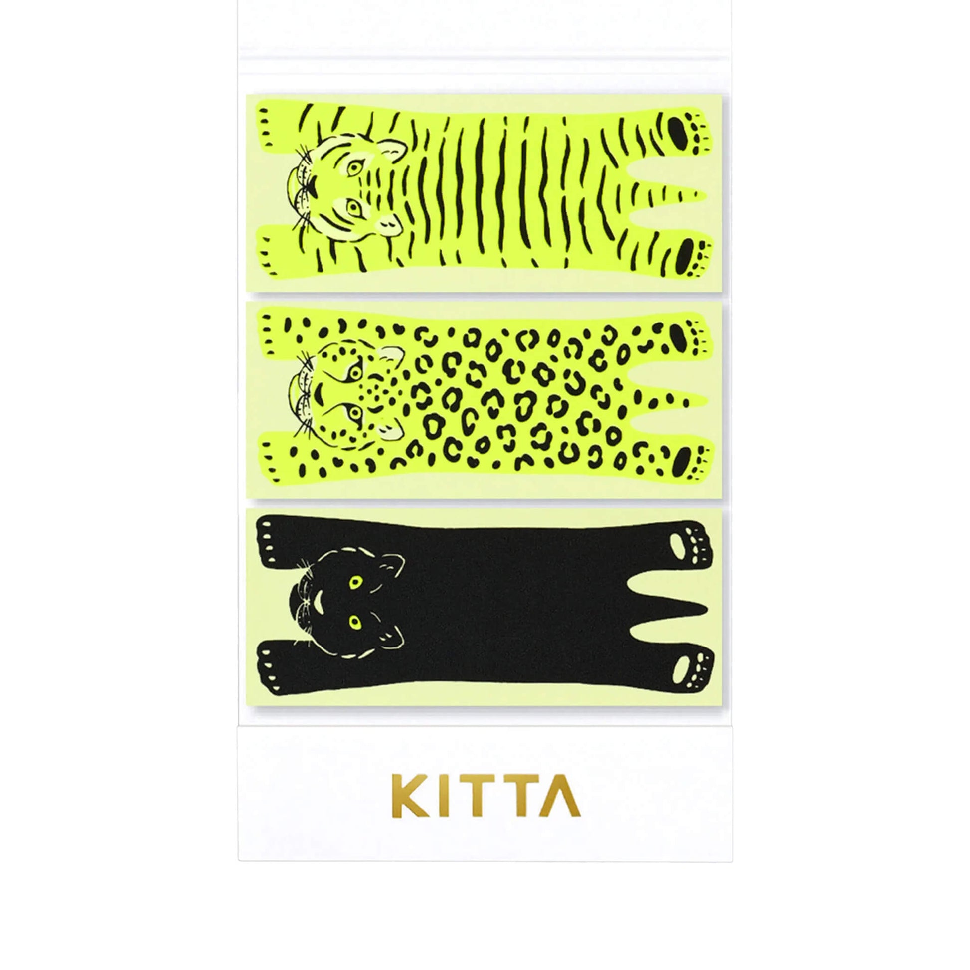 King Jim HITOTOKI KITTA Special Washi Tape - Cat Family - Kitta
