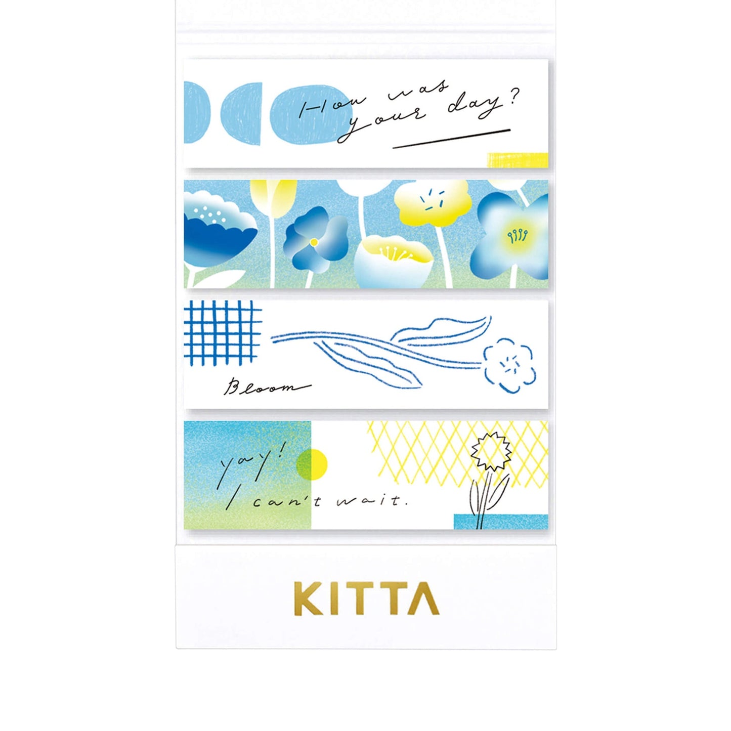 King Jim HITOTOKI KITTA Washi Tape - Message 2 - Washi Tapes