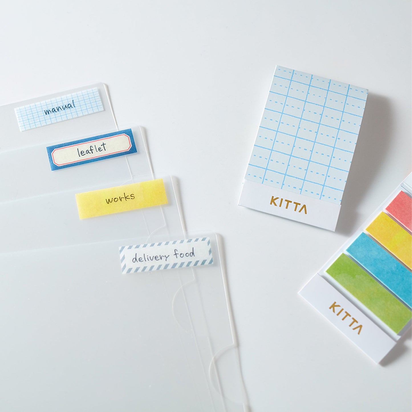 King Jim HITOTOKI KITTA Washi Tape - Plain - Kitta