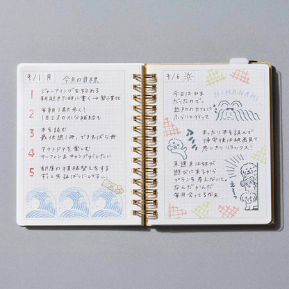 King Jim HITOTOKI Kori Jirushi Ice Cube Stamp Ink Pad - Apple - Stamp Ink Pads