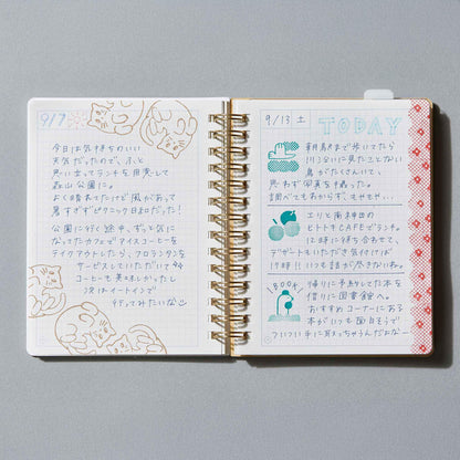 King Jim HITOTOKI Kori Jirushi Ice Cube Stamp Ink Pad - Apple - Stamp Ink Pads