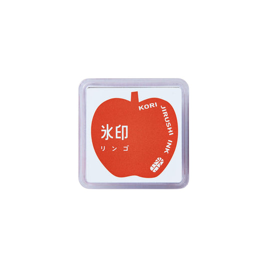 King Jim HITOTOKI Kori Jirushi Ice Cube Stamp Ink Pad - Apple - Stamp Ink Pads