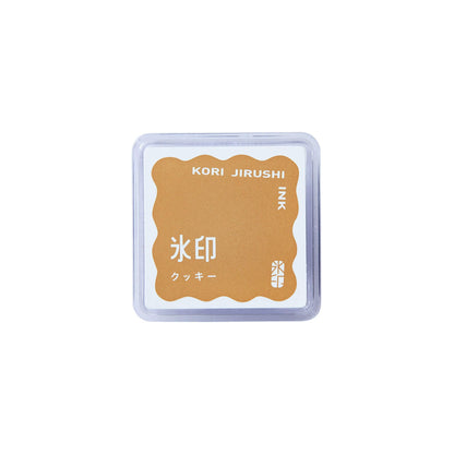King Jim HITOTOKI Kori Jirushi Ice Cube Stamp Ink Pad - Cookie - Stamp Ink Pads