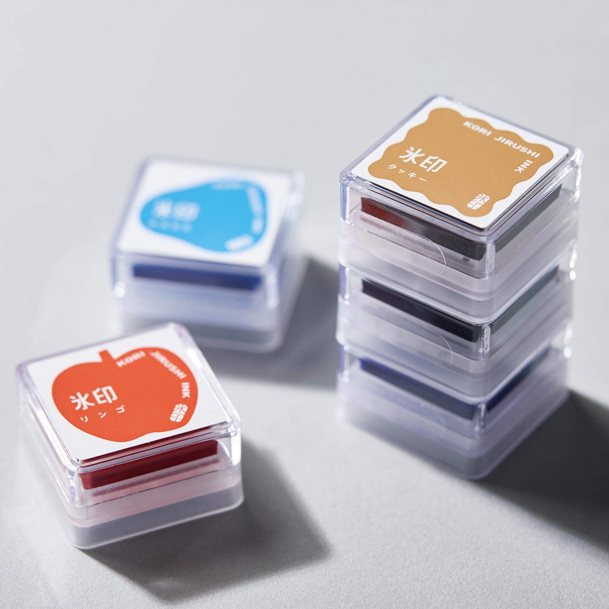 King Jim HITOTOKI Kori Jirushi Ice Cube Stamp Ink Pad - Cookie - Stamp Ink Pads