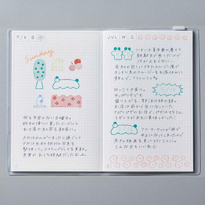 King Jim HITOTOKI Kori Jirushi Ice Cube Stamp Ink Pad - Flower - Stamp Ink Pads