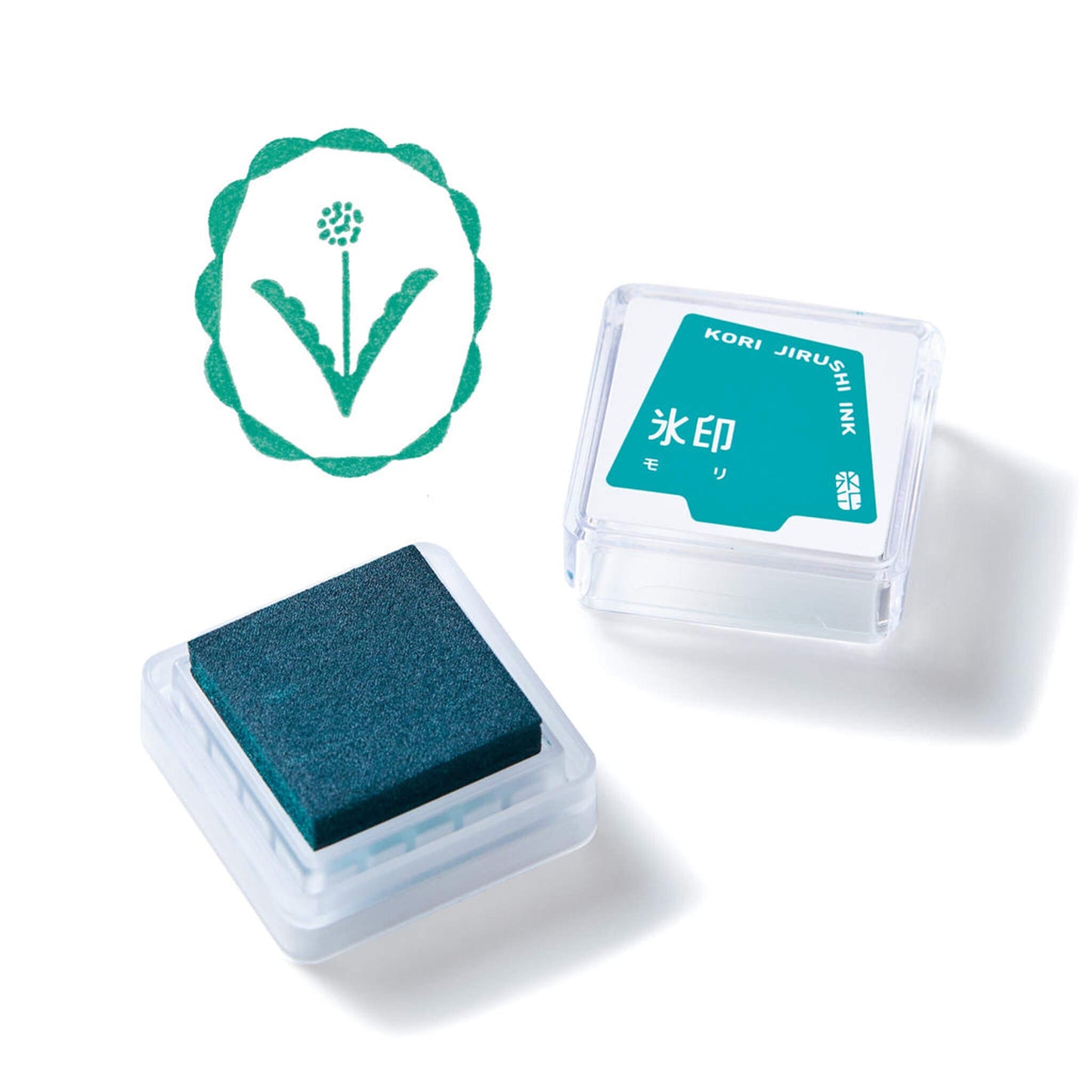 King Jim HITOTOKI Kori Jirushi Ice Cube Stamp Ink Pad - Forest - Stamp Ink Pads