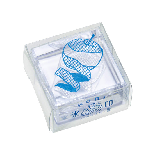 King Jim HITOTOKI Kori Jirushi Ice Cube Stamp Large - Apple - Clear Stamps