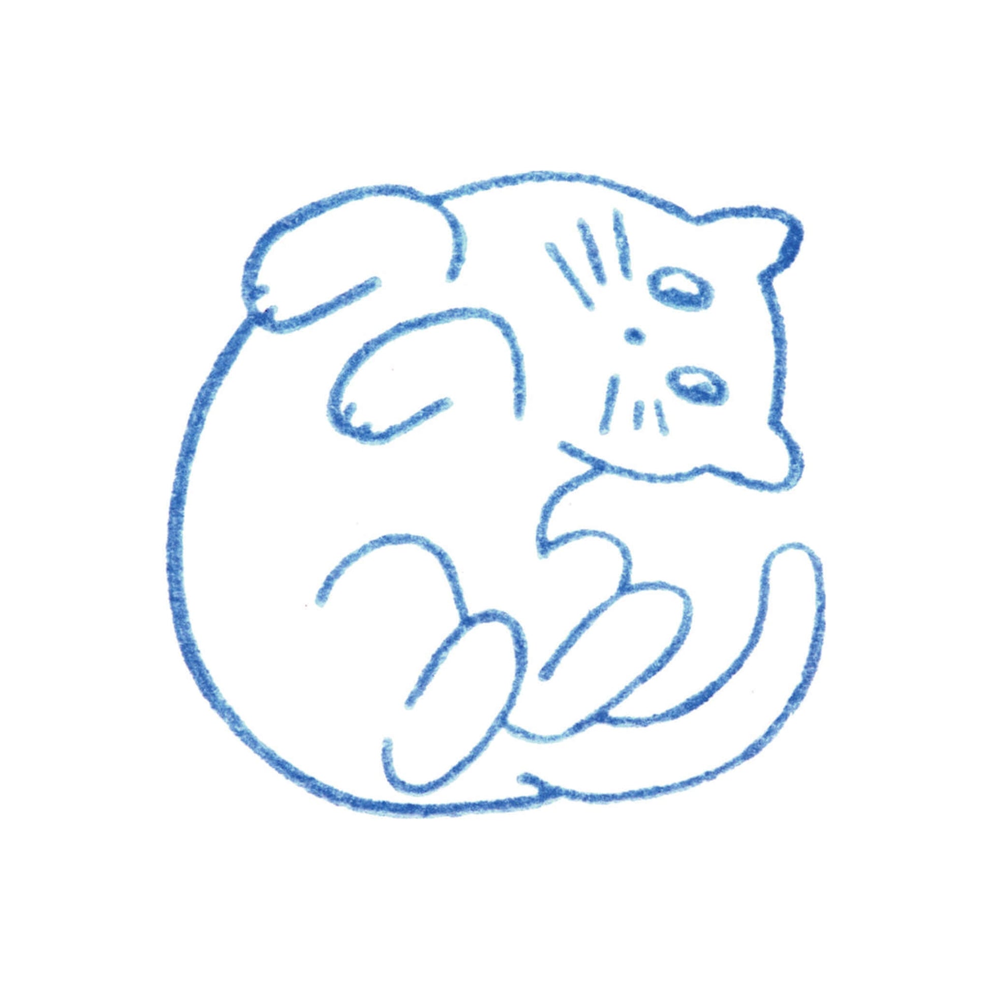 King Jim HITOTOKI Kori Jirushi Ice Cube Stamp Large - Cat - Clear Stamps