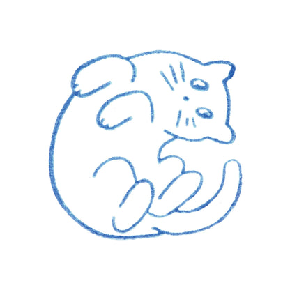 King Jim HITOTOKI Kori Jirushi Ice Cube Stamp Large - Cat - Clear Stamps