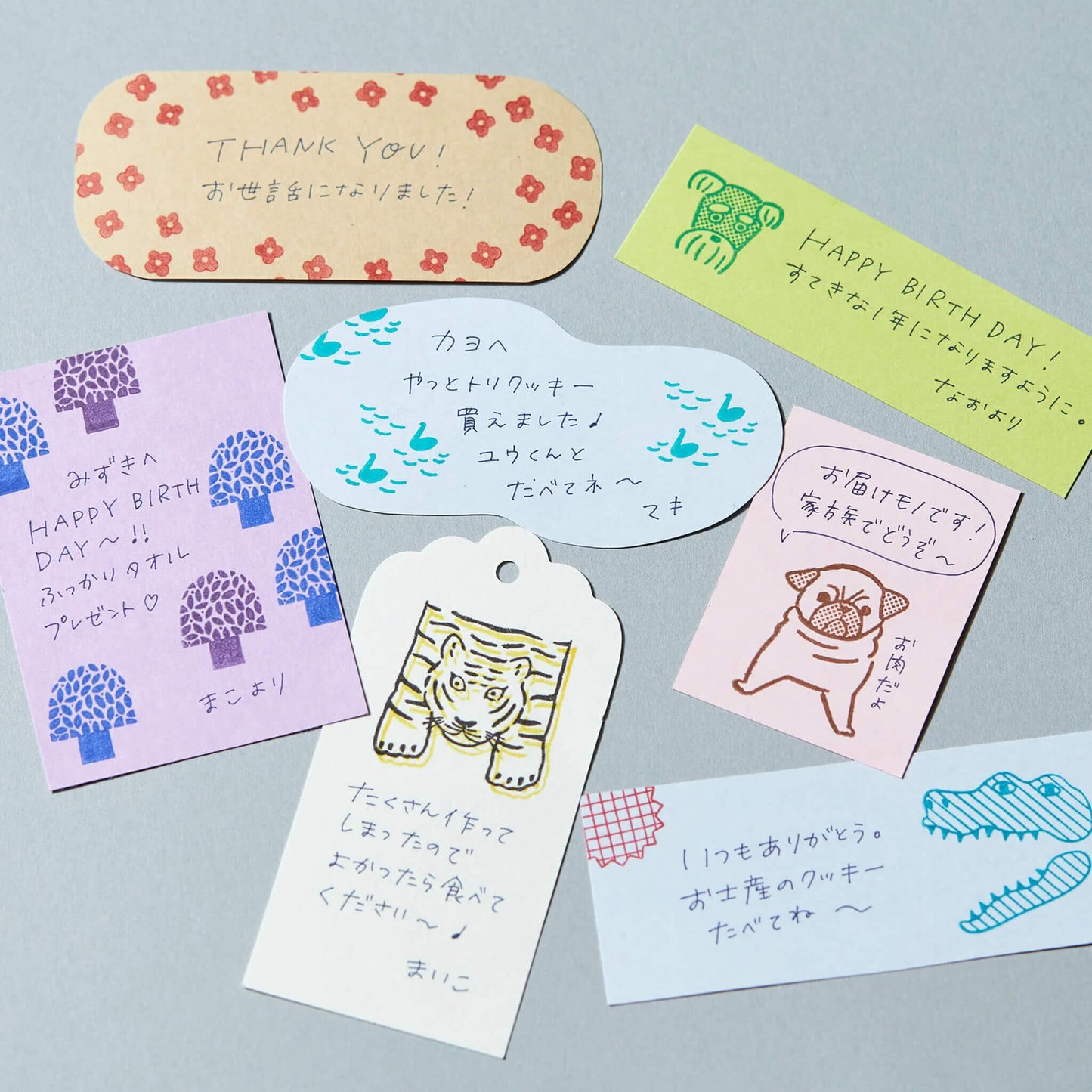 King Jim HITOTOKI Kori Jirushi Ice Cube Stamp Large - Crocodile - Clear Stamps