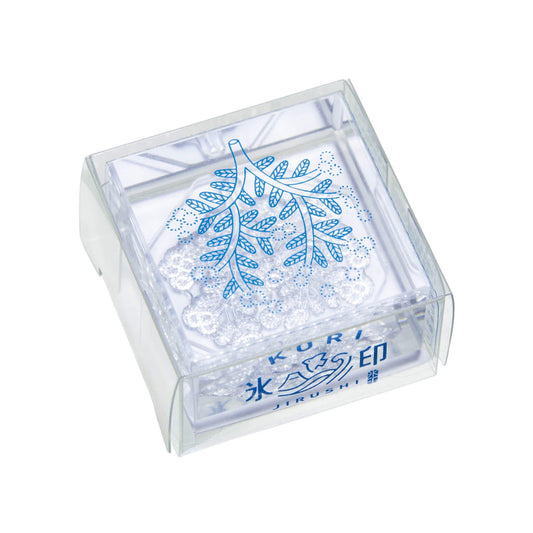 King Jim HITOTOKI Kori Jirushi Ice Cube Stamp Large - Hikarisaku - Clear Stamps