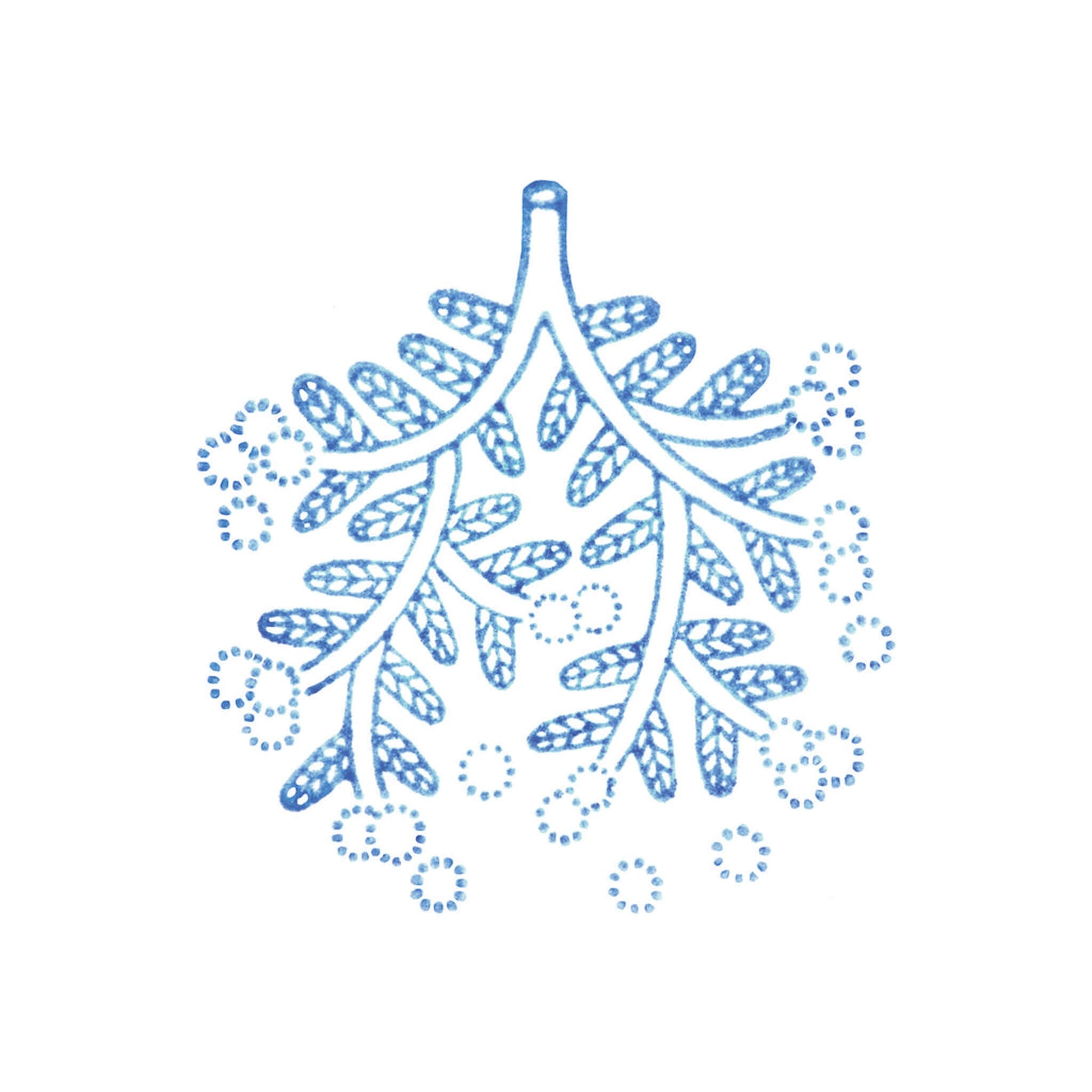 King Jim HITOTOKI Kori Jirushi Ice Cube Stamp Large - Hikarisaku - Clear Stamps